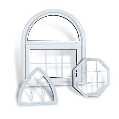 Specialty shape windows can help you realize your unique design ideas.