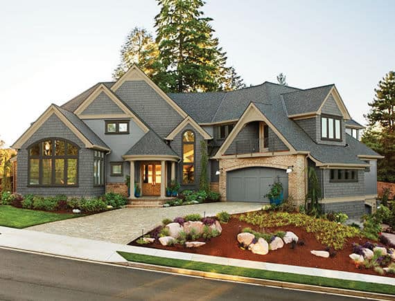 Specialty Shape replacement windows allow you to make a dramatic architectural statement.